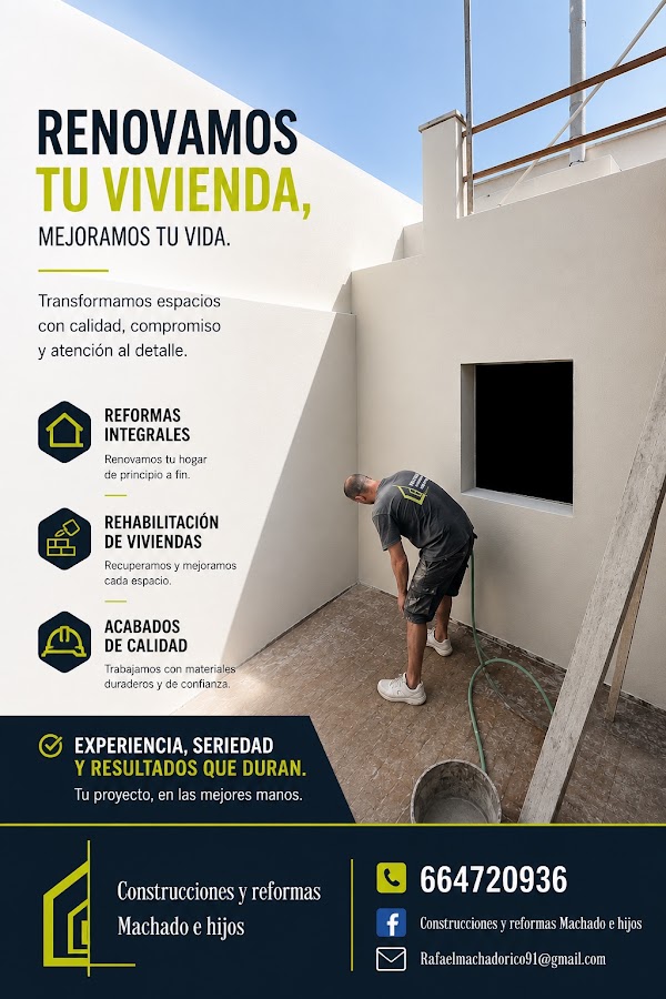 Construcciones y reformas Machado.