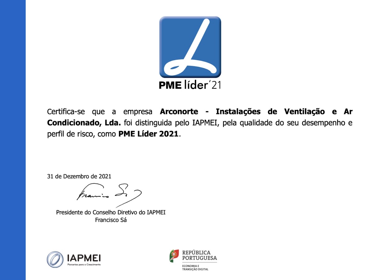 Arconorte - Instalações de Ventilação e Ar Condicionado