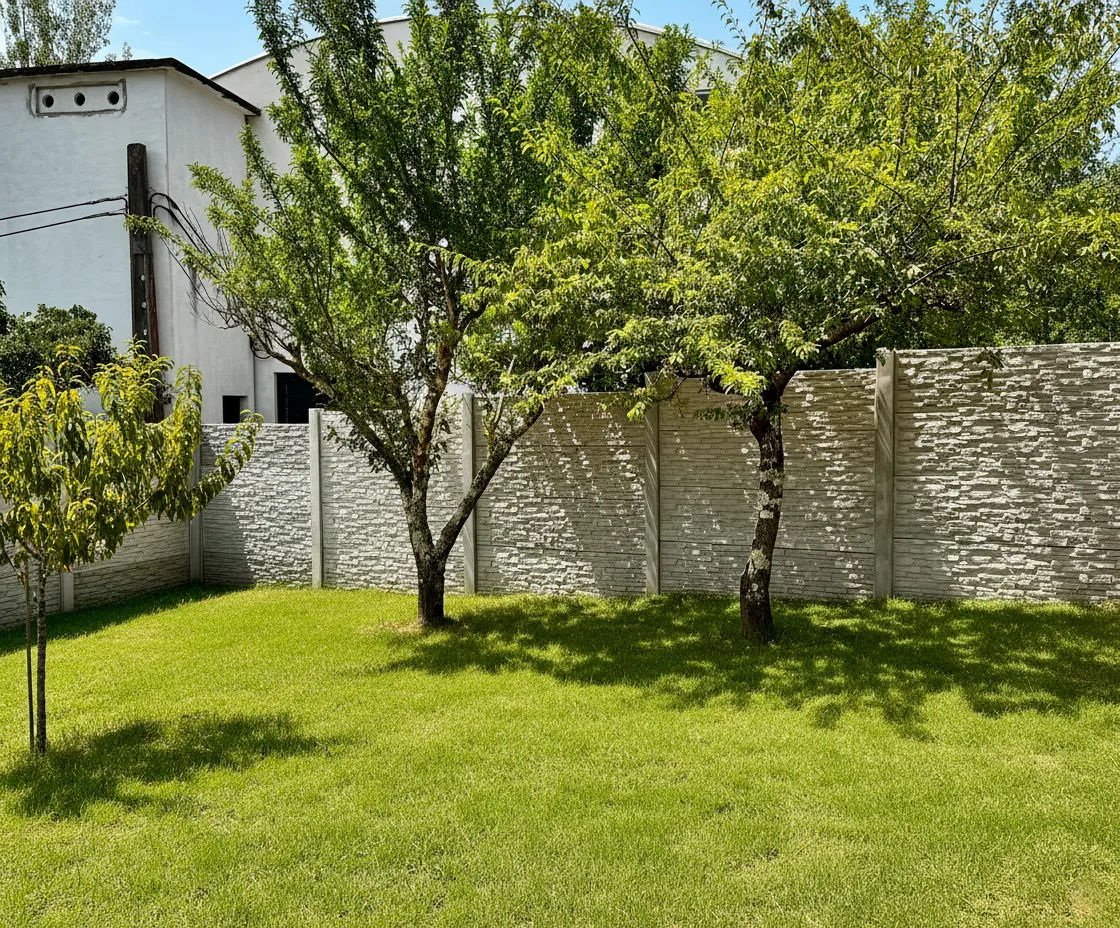 Muros e vedações prefabricados de betão em Bairro Novo — murosprefabricados.pt